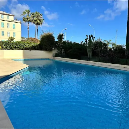 E2c2 - 3pieces Vue Avec Piscine & Parking Апартаменты *