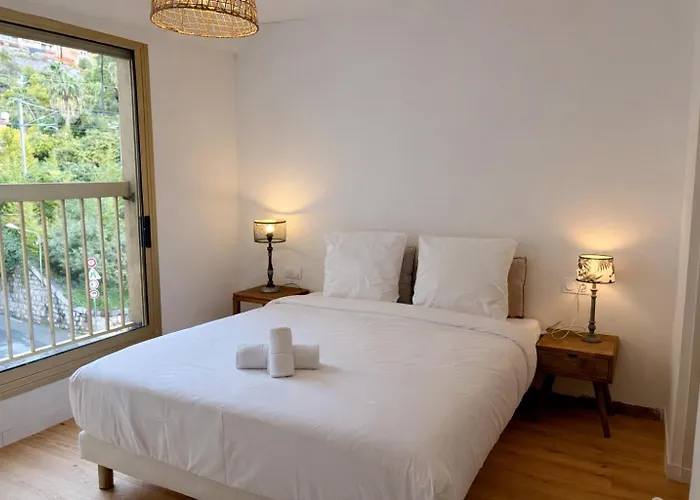 E2c2 - 3pieces Vue Avec Piscine & Parking Menton